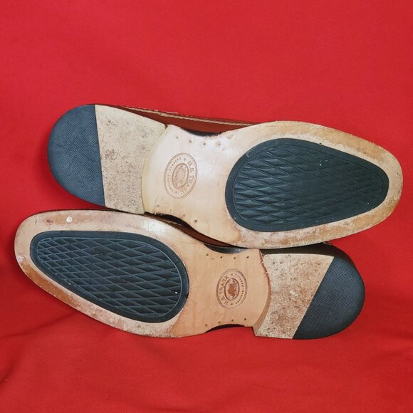 HS Trask Mens Brown Leather Chelsea Ankle  Boots Size 12M - Picture 7 of 15